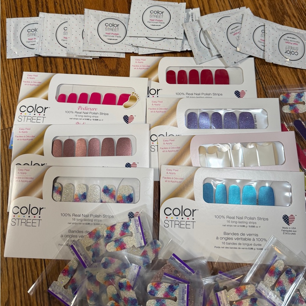 Color Street Vibrant Nail Polish Strips Collection